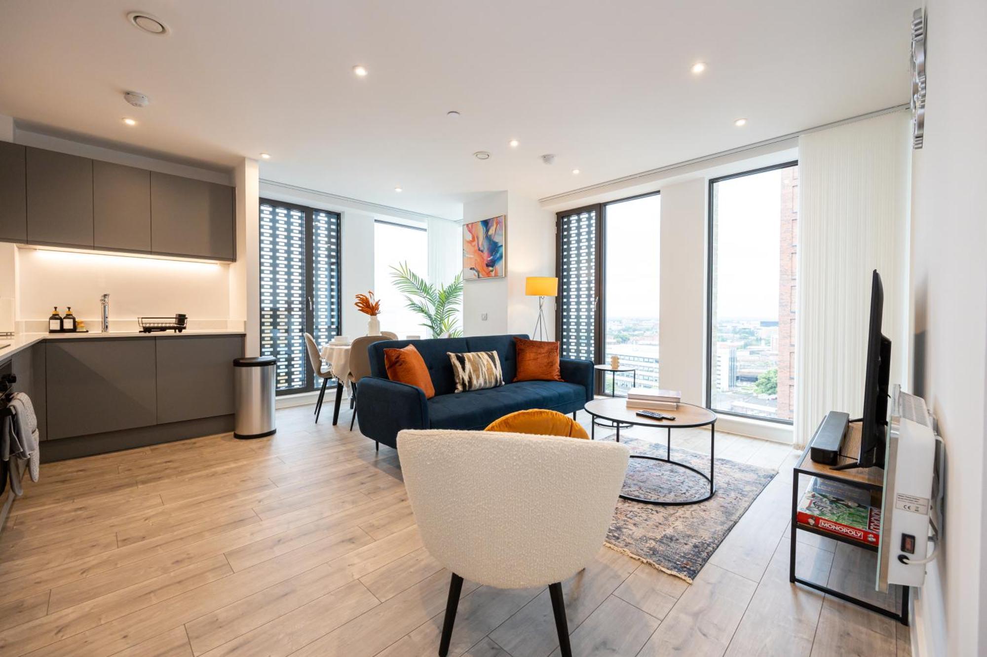 Апартаменты Pet Friendly 2Br Near Station By Asquare Letting Манчестер Экстерьер фото