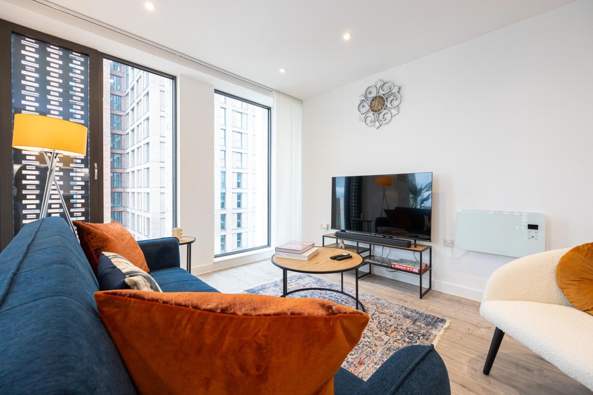 Апартаменты Pet Friendly 2Br Near Station By Asquare Letting Манчестер Экстерьер фото